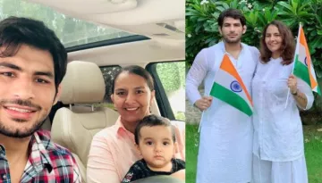 Geeta Phogat Celebrates Independence Day With Hubby, Pawan, And Son, Arjun Saroha, Shares Pictures