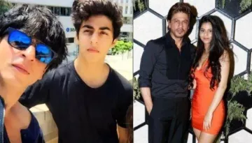 Shah Rukh Khan's Kids, Aryan And Suhana Look Sleepy In Their Unseen Childhood Video From An Event