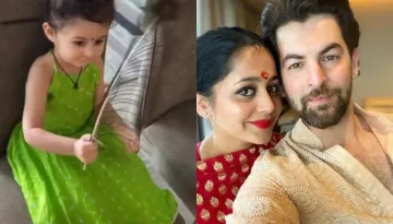 Neil Nitin Mukesh's Baby Girl, Nurvi Looks Adorably Cute As She Sings 'Om Jai Jagdish Hare'