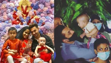 Salman Khan Playing With Niece Ayat Sharma During Ganesh Chaturthi Celebrations Is Unmissable, VIDEO