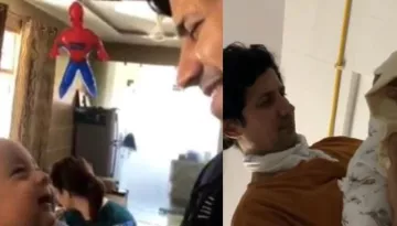 Sumeet Vyas Making Newborn Son Smile Proves Ved Vyas Is The 'Eternal Sunshine Of His Spotless Mind'