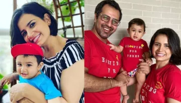 Priya Ahuja Rajda Shares Droolworthy Pictures With Her Munchkin, Ardaas, The Family Twins In Pink