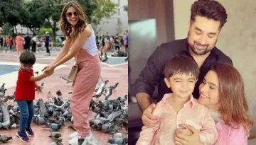 Aamna Sharif Celebrates Her Son, Arain's Fifth Birthday, Hubby Amit Kapoor Shares Celebration Pics