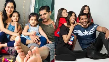 Karanvir Bohra Tries To Tell A Bed Time Story To His Twins, Bella And Vienna, They Start Crying