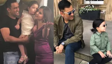 Ziva Singh Dhoni Is Her 'Papa', Mahendra Singh Dhoni's Biggest Fan, Flaunts His Sketch, Video Inside