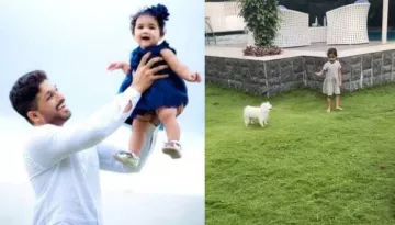 Allu Arjun's Daughter, Arha's Adorable Video With Their Little Puppy, Kazoku Will Melt You Heart