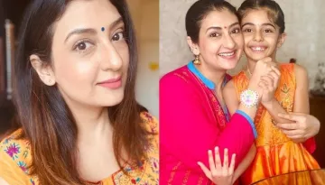 Juhi Parmar Looks Super Cute As She Twins With Her Daughter, Samairra In Matching Ensembles