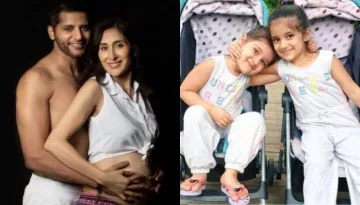 Karanvir And Teejay's Daughters, Bella-Vienna Start Preparing To Be Elder Sisters, Pictures Inside