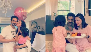 Angad Bedi Gives A Glimpse Of Sunday 'Aatank' Of Daddy's Little Girl Mehr Dhupia Bedi [Video Inside]