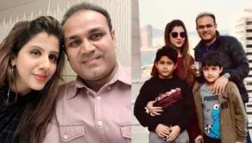 Virender Sehwag Shares Picture With His Son, Aryavir From Cockpit, Wife, Aarti Sehwag Drops Hearts