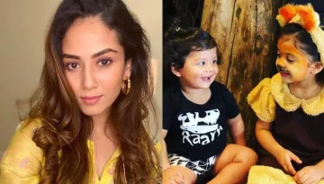 Mira Rajput Kapoor Cooks A Yummy Cuisine From The Beans Which Misha And Zain Plucked From A Tree