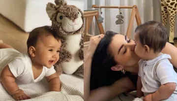 Amy Jackson Shares An Adorable Throwback Video Of Her Goofball, Andreas On His First Birthday