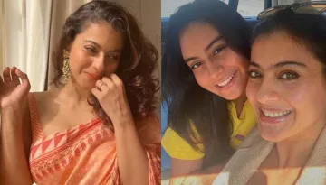 Kajol Flaunts Her Love For Sarees As She Turns Muse For 'Another In-House' Photographer, Nysa Devgan