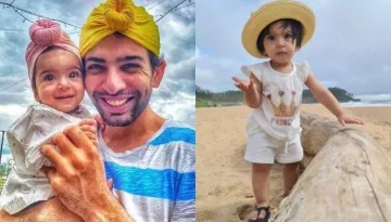 Jay Bhanushali Reacts To Daughter, Tara's 'Zid' While Recording A Video With Her On Their Vacation
