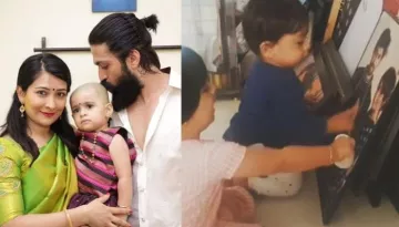 K.G.F. Fame, Yash's Daughter, Ayra Helps Brother, Yatharv Identify Mumma-Dadda, Radhika Shares Video