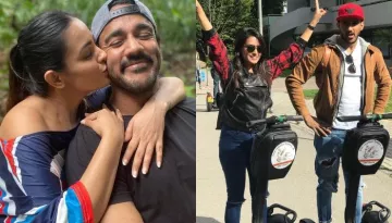 Anita Hassanandani Shares A 'Shayari' For Hubby, Rohit As He Gives Her A 'Phool' For His 'Bhool'