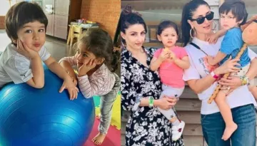 Inaaya Naumi Kemmu Reads Story To Taimur Ali Khan As Kareena Kapoor Khan Wishes Her On 3rd Birthday