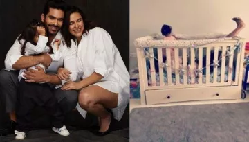 Angad Bedi Shares How His Daughter, Mehr Dhupia Bedi Decided The Nursery For Her Newborn Brother