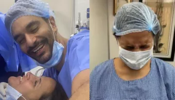 Neha Dhupia Before Going To OT For Delivery, From Labour Pain To Fear, Hubby, Angad Shares A Video