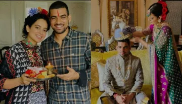 Kangana Ranaut Posts A Throwback Picture To Wish Her 'Little Brother' Aksht On His Birthday