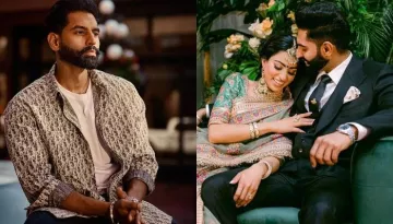 Parmish Grewal's Soon-To-Be Bride, Geet Grewal Stuns In A Unique Pink Ensemble On Their Mehendi