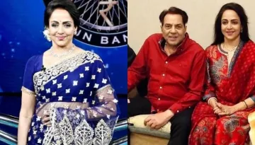Hema Malini Talks About Her Matching Red Ensemble With Husband, Dharmendra On Her 73rd Birthday