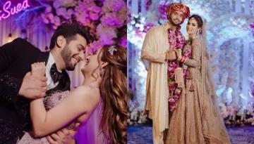 'YHM' Fame, Abhishek Malik Ties The Knot With Suhani Chaudhari, His Bride Stuns In An Ivory Lehenga