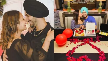 Neha Kakkar Shares Fun Banter With Rohanpreet Singh, Locks Lips To Celebrate Pre-Wedding Anniversary