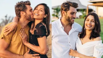 Frieda Pinto's Wedding Pictures: 'Slumdog Millionaire' Actress And Cory Tran Sealed It With A Kiss