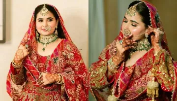 Entrepreneur Bride Wore An 'Anarkali' Suit For Her D-Day, From The Designer Dimple And Harpreet