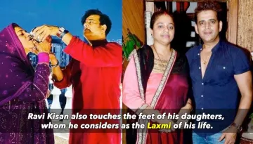 Bhojpuri Star, Ravi Kishan, Touches His Wife's Feet Every Night, Worships Her As A Goddess