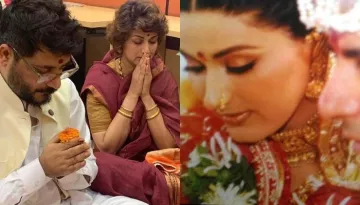 Sonali Bendre Re-Wears Her 19-Year-Old Wedding Lehenga For 'Karwa Chauth' Celebration