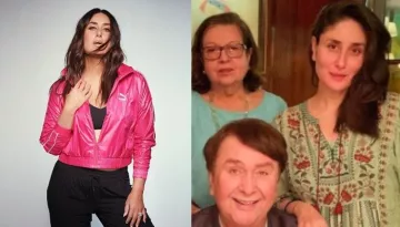 Kareena Kapoor Poses For A Selfie At Her Dad, Randhir's House While Her Mom, Babita Enjoys 'Kheer'