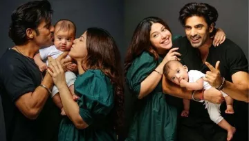 Mohit Malik And Aditi Malik Celebrate Their Son, Ekbir Malik's Six Months Birthday In The Hills