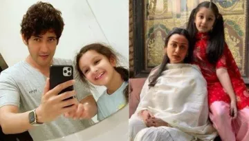 Mahesh Babu Twins With Daughter Sitara In Matching Night Suit, Namrata Shirdokar Captures Their Hug