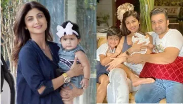 Shilpa Shetty's Daughter, Samisha Celebrates Her First Lohri With Her Family, Enjoys Popcorn [Video]