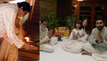 Amitabh Bachchan Performed Diwali 'Puja' With His Family At Their Mumbai Bungalow, Pratiksha