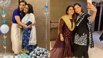 Gauahar Khan Twins With Her 'Saasu Maa', Farzana In The Shades Of Green, Pens Birthday Wish For Her