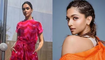 Deepika Padukone Raises Her Fashion Game, Wears Two Different Coloured Heels With Athleisure Look