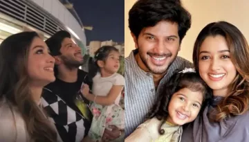 Dulquer Salman's 'Kurup' Trailer Played At Burj Khalifa, Enjoys With Wife, Amal And Daughter, Maryam