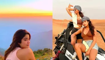 Janhvi Kapoor Goes For Desert Safari In Dubai With Sister, Khushi Kapoor, Wears Shoes Worth Rs. 50k