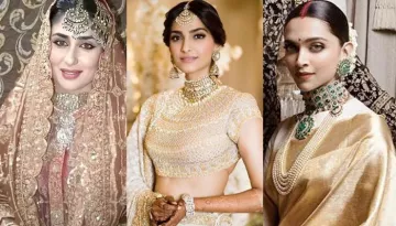 Kareena Kapoor To Deepika Padukone, Celeb Brides Who Donned Heirloom Bridalwear And Jewellery