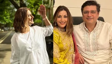 Sonali Bendre Shared A Beautiful Wish For Hubby, Goldie Behl On Their 19th Wedding Anniversary