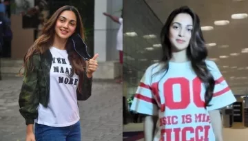 Kiara Advani Makes Heads Turn At Airport With Her Casual T-Shirt Worth Over Rs. 52,000