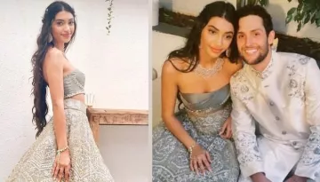 Alanna Panday And Ivor McCray's Engagement Bash: The Bride-To-Be Dons A Pretty Indo-Western Ensemble