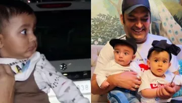 Kapil Sharma's Son, Trishaan Looks Exactly Like Him, Visits The Sets Of 'TKSS' With Sister, Anayra