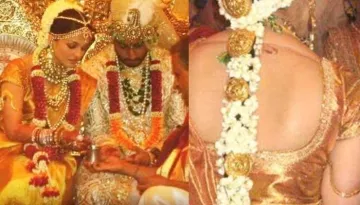 Aishwarya Rai Bachchan's Wedding Saree Was Made Of Real Gold And Expensive Crystals