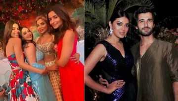 Alia Bhatt Enjoys BFF, Anushka Ranjan's 'Sangeet', Groom, Aditya Seal Gets Her Name On His 'Mehendi'