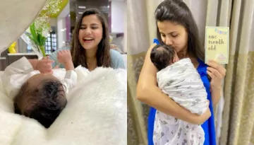 'Dil Dosti Dance' Fame, Vrinda Dawda Adorns Her Palm With Her Baby Boy's Name, 'Shreyaan'