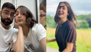 Anushka Sharma Looks Chic In An Affordable T-Shirt From Sabyasachi X H&M's Limited Collection